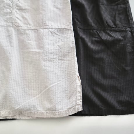 maison de soil HOMME バンドカラーロングシャツ