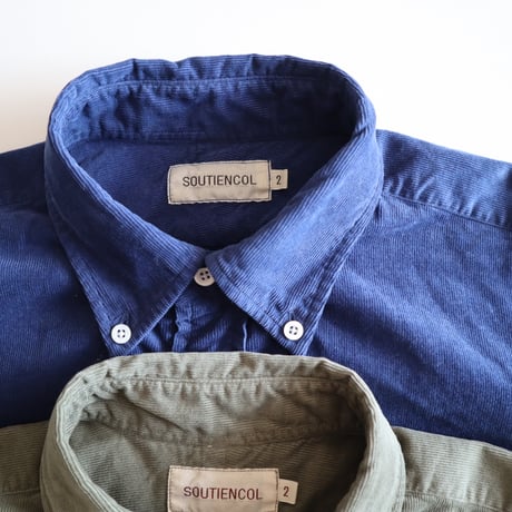 SOUTIENCOL Re-IVY LEAGUE コーデュロイシャツ