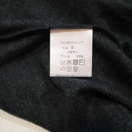 MANON ウールハイネックロングスリーブTシャツ