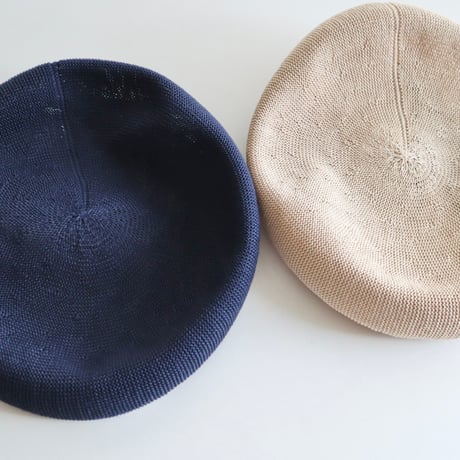 ATELIER BRUGGE パイピングベレー帽