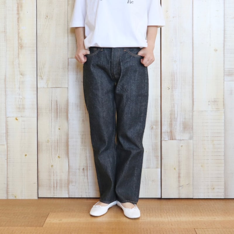RESOLUTE 710ブラックデニムパンツ | stock island