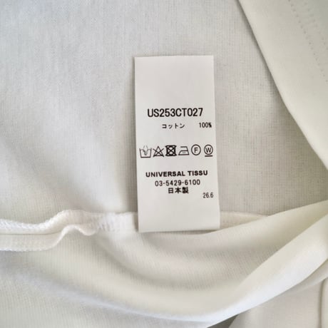 universal seven ロイヤルキールポンチモックネックドルマンTシャツ
