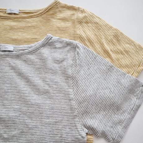 ichi ボーダーTシャツ