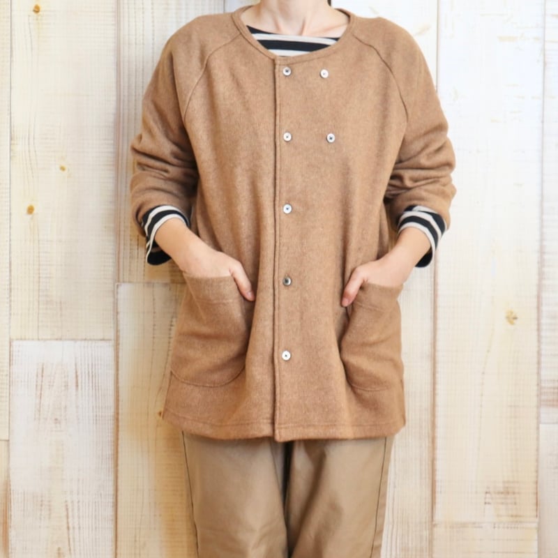 ★美品★ディオール　ノーカラージャケット　チェック　ボタン　ウール100% ☆美品☆ディオール ノーカラージャケット チェック ボタン