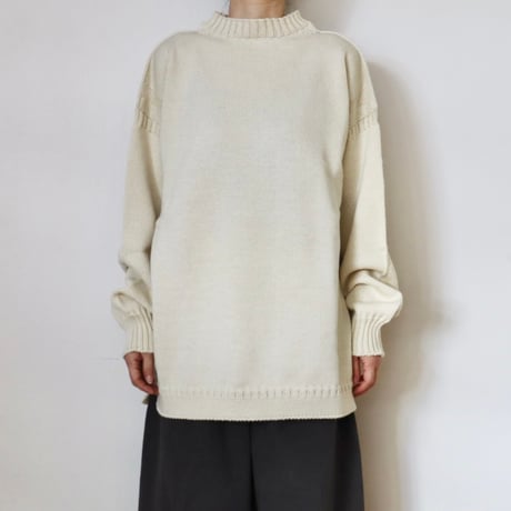 Guernsey Woollens  ボーダーガンジーセーター