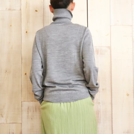 Harriss メンズタートルニット