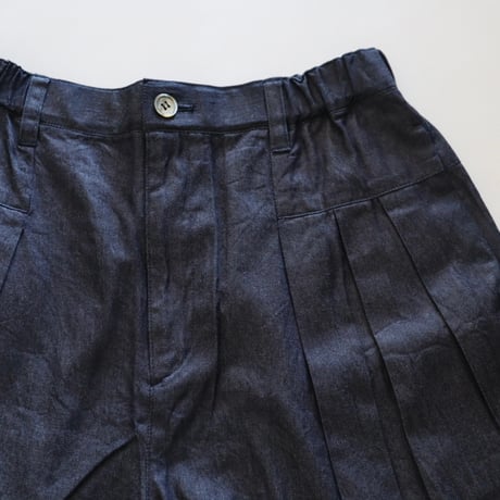 universal tissu タックパンツ