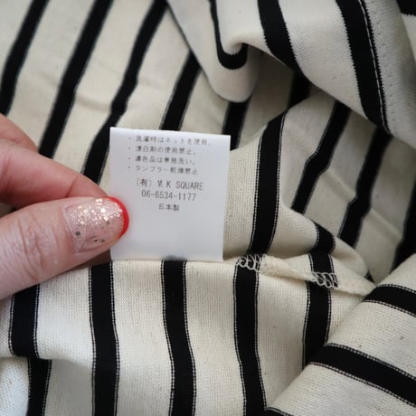 MANON ボーダービッグTシャツ