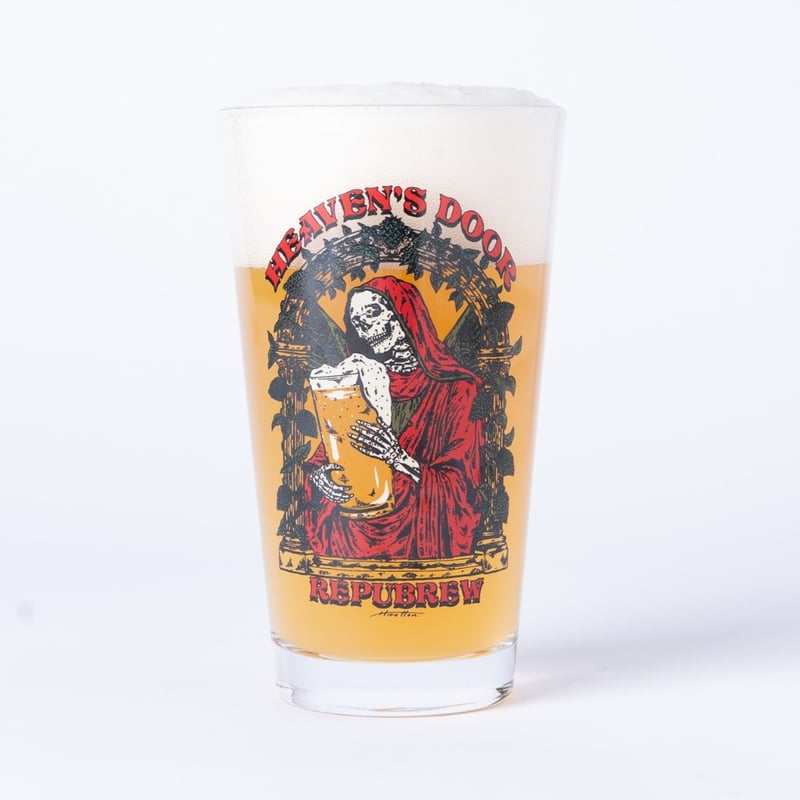 9月8日より出荷開始予定】パイントグラス【Repubrew×HEAVEN'S DOOR】 |