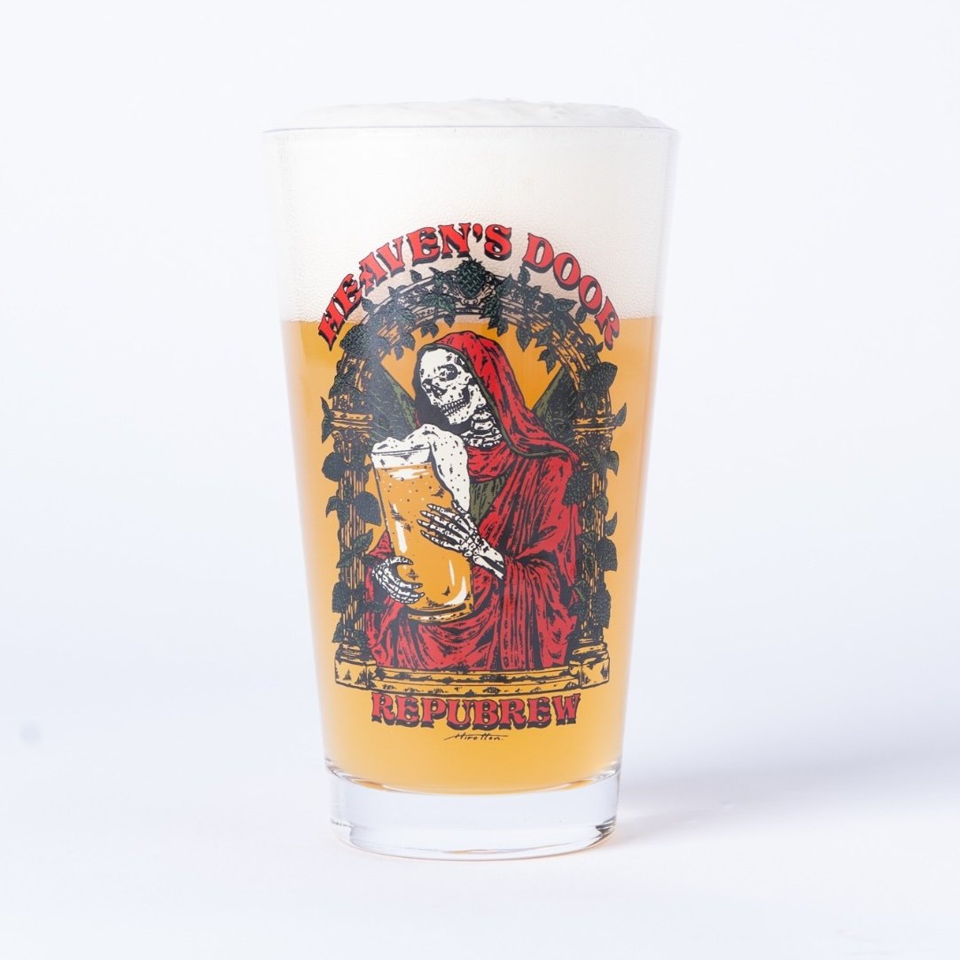 限定販売】パイントグラス【Repubrew×HEAVEN'S DOOR】 | Sanka
