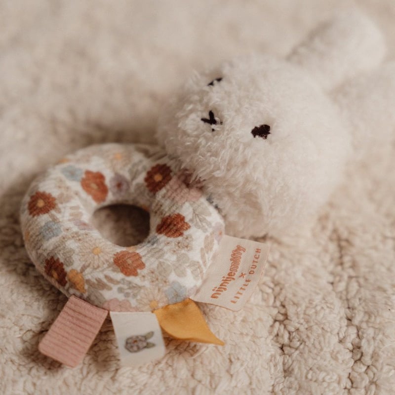 miffy x Little Dutch ミッフィー x リトルダッチ コラボ ガラガラ ラト