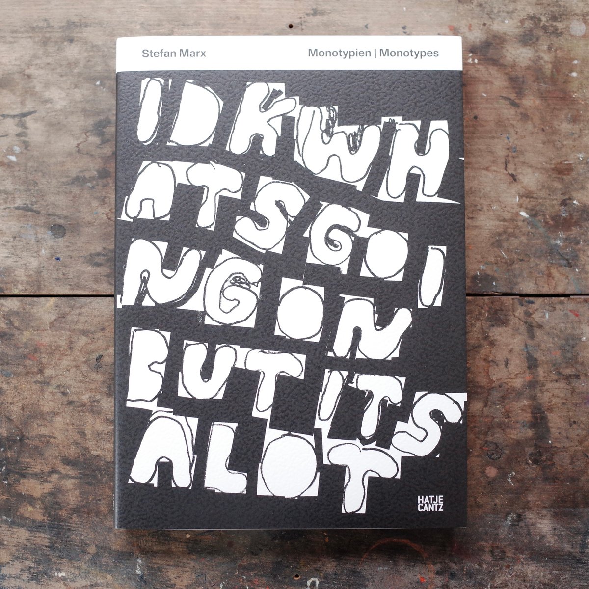 新品未読本 限定100部 Stefan Marx ZINE MONOTYPES by Stefan Marx | YIN-YANG BOOKS