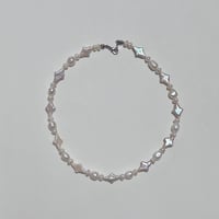 Diamond Pearl necklace