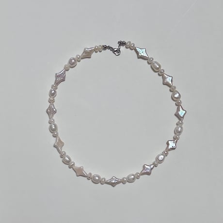 Diamond Pearl necklace