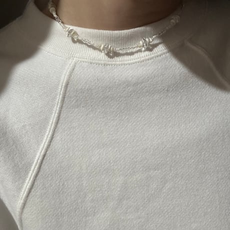 thin clear  necklace