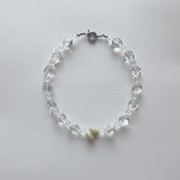 clear necklace