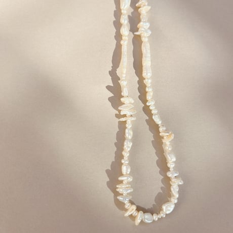 mix pearl necklace