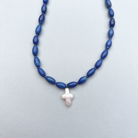 Cross charm necklace