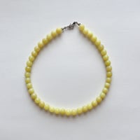 Lemon jade necklace