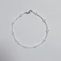thin clear  necklace