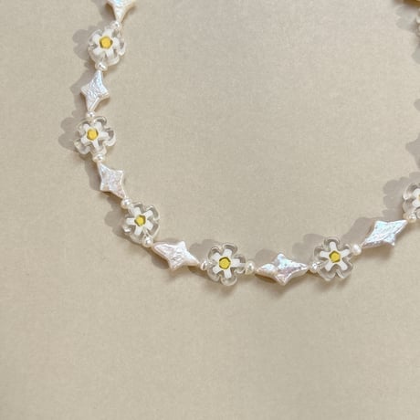 Mix dmflower necklace