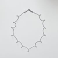 silverPearl necklace