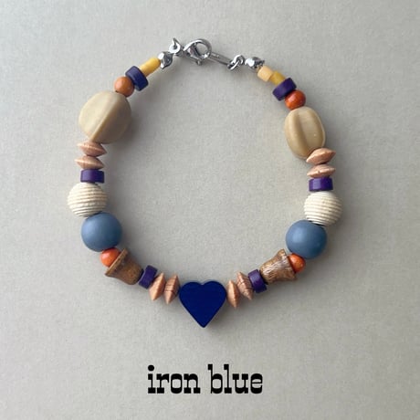 vintage wood bracelet