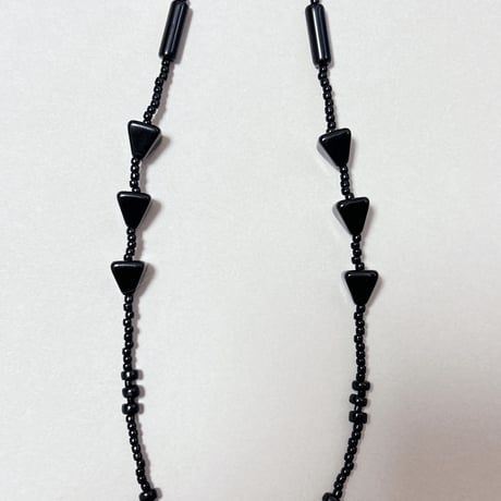 Mood black necklace