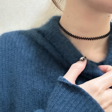 zig zag necklace