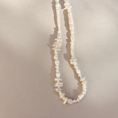 mix pearl necklace