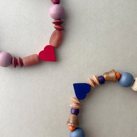 vintage wood bracelet