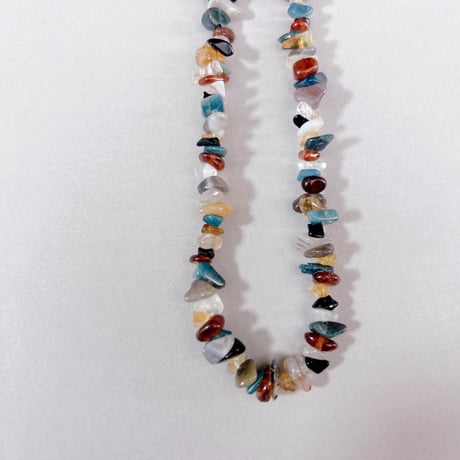 pebble blend necklace(moonrise)