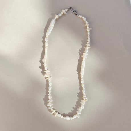 mix pearl necklace
