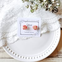 【Vivi】極小アリッサムピアス 　ピンク　29-671
