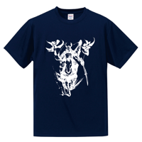 【期間限定送料無料】昇侍 試合応援ドライTシャツ 2024 in NAGOYA 半袖 ネイビー 大人用　【No.2024-S-N】