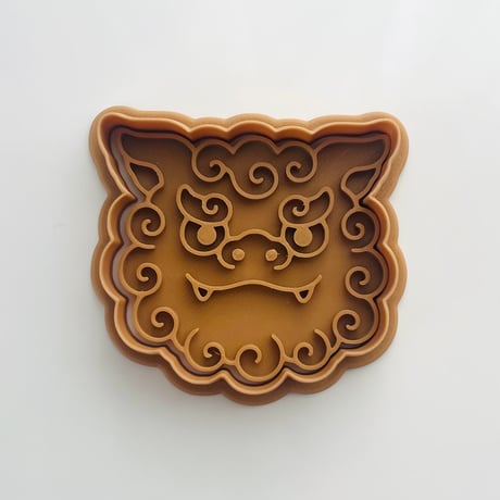 シーサー(メス) クッキーカッター&スタンプ
