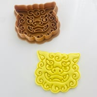 シーサー(オス) クッキーカッター&スタンプ