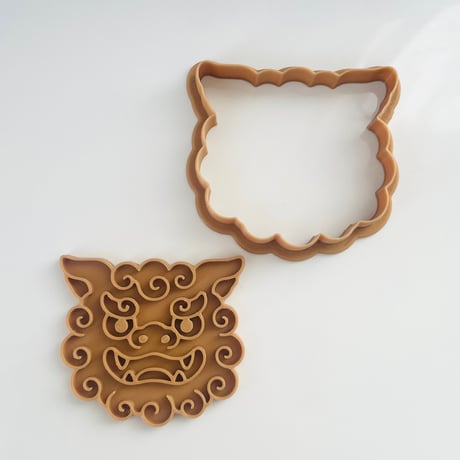 シーサー(オス) クッキーカッター&スタンプ