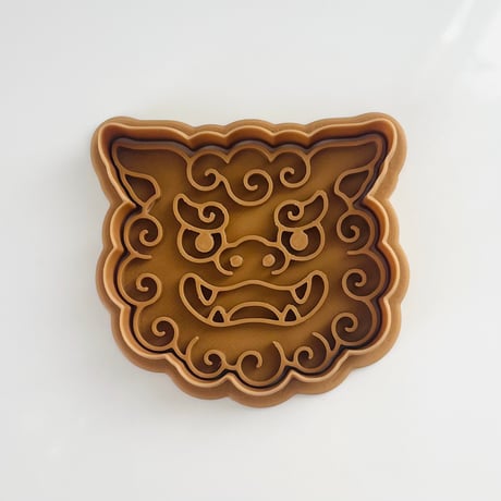 シーサー(オス) クッキーカッター&スタンプ