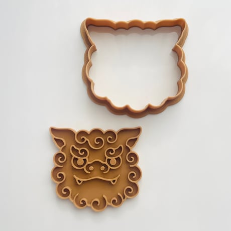 シーサー(メス) クッキーカッター&スタンプ