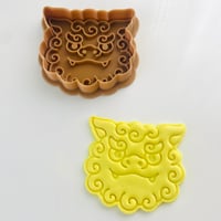 シーサー(メス) クッキーカッター&スタンプ