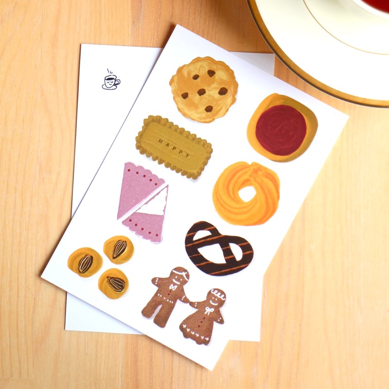 小さなアート】ポストカード_クッキー_ 【Pc】 | 花趣佳 KASHUKA