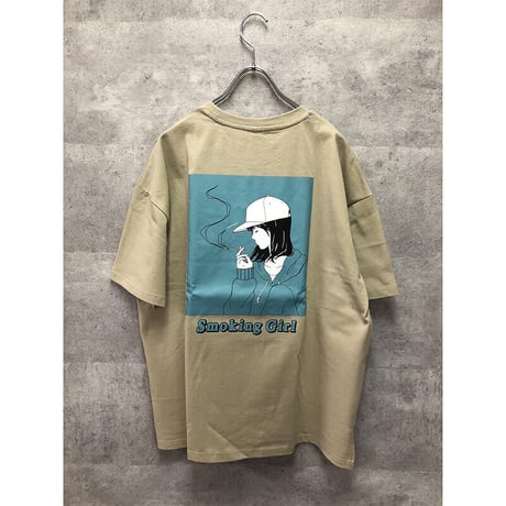 éimセレクト スモーキングガールTシャツ【税込8,900円以上で送料無料】