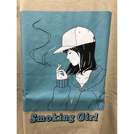 éimセレクト スモーキングガールTシャツ【税込8,900円以上で送料無料】
