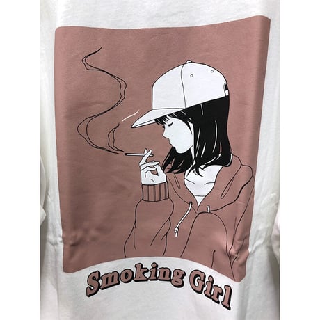 éimセレクト スモーキングガールTシャツ【税込8,900円以上で送料無料】