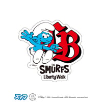 SMURFS×LB Sticker