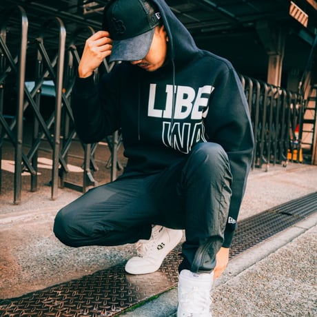 NEWERA × LB TECH SWEAT PULLOVER HOODIE BIG LOGO「LIBERTY WALK」