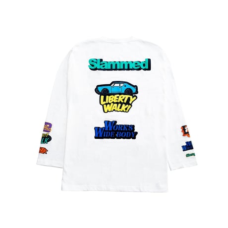 LB Foaming Long Sleeve Tee White