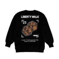 LB RZ34 CREW SWEAT Black