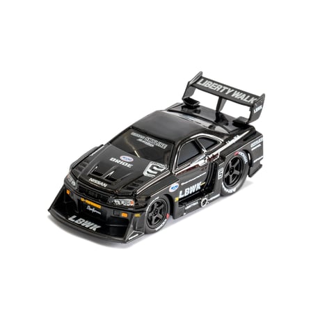 Muscle Machines 1/64 LB WORKS ER34 Black Mijo Exclusives